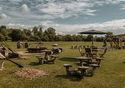Jenners Barn meadow seating
